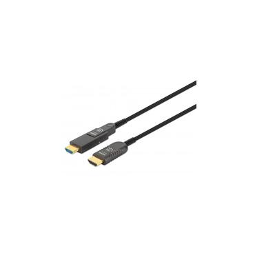 Manhattan 355520 HDMI-kabel 30 m HDMI Type A (Standard) HDMI Type D (Micro) Sort
