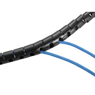 Equip Spiral-Kabelschlauch 250cm f&Atilde;&frac14;r Untertischmontage  sw