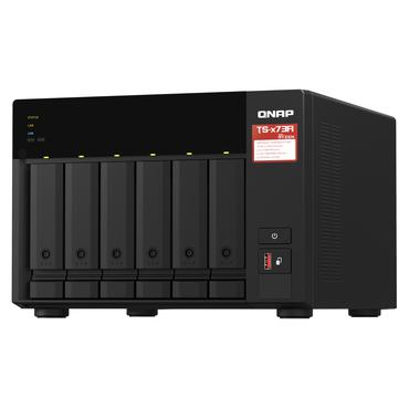 QNAP TS-673A-8G 36TB WD Red Plus NAS-Bundle NAS inkl. 6x 6TB WD Red Plus 3.5 Zoll SATA Festplatte