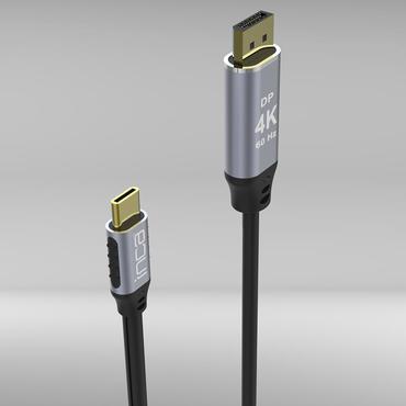 INCA USB Kabel ITCD-20   Typ C > Displayport, 4K60Hz, 2m