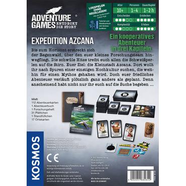 Kosmos Adventure Games - Expedition Azcana Brætspil Rejser/eventyr