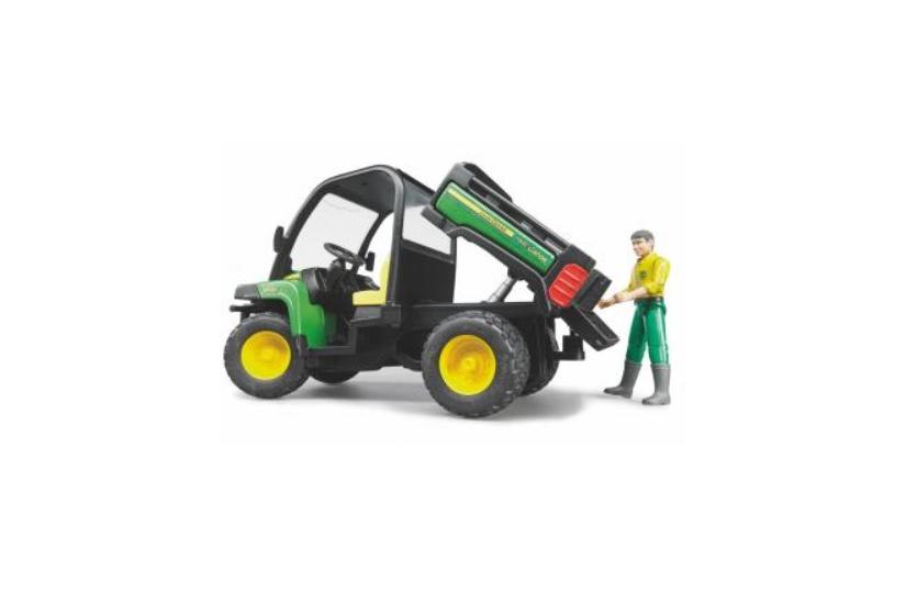 BRUDER Professionell serie - John Deere Gator XUV 855D med drivrutin