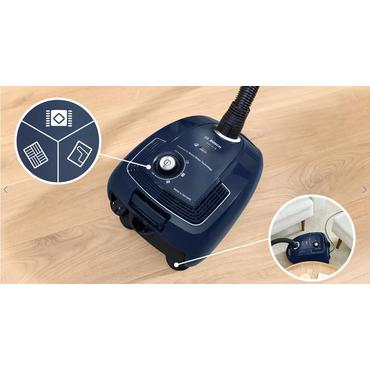 Bosch Serie | 4 BGD38BU2 - støvsuger - beholder - blå