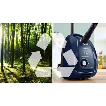 Bosch Serie | 4 BGD38BU2 - støvsuger - beholder - blå