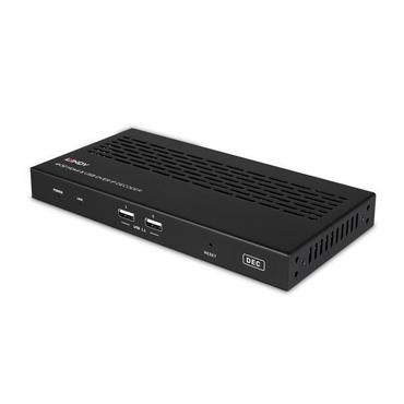 Lindy 4K30 HDMI & USB over IP Decoder Multicast & Videowall