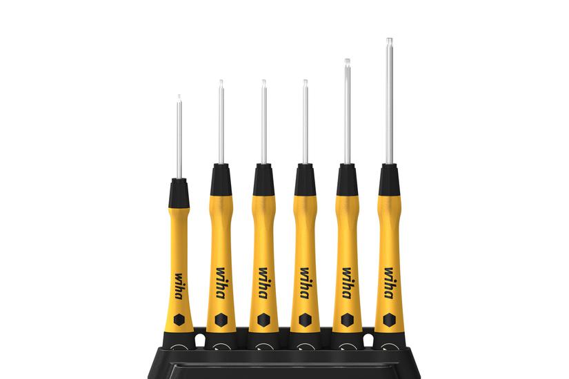 Wiha 43708 S&aelig;t Pr&aelig;cisionsskruetr&aelig;kker