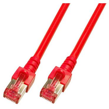 EFB Elektronik 3m Cat6 S/FTP netv&aelig;rkskabel R&oslash;d