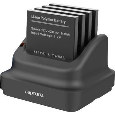 Capture Eagle opladningsdock - 4-slot