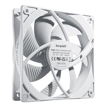 be quiet! Pure Wings 3 120mm | PWM Reverse White Triple-Pack Computerkabinet Ventilator 12 cm Hvid 3 stk