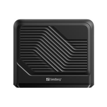Sandberg 421-25 powerbank Lithium polymer (LiPo) 20000 mAh Trådløs opladning Sort