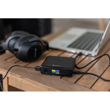 Sandberg 421-25 powerbank Lithium polymer (LiPo) 20000 mAh Trådløs opladning Sort