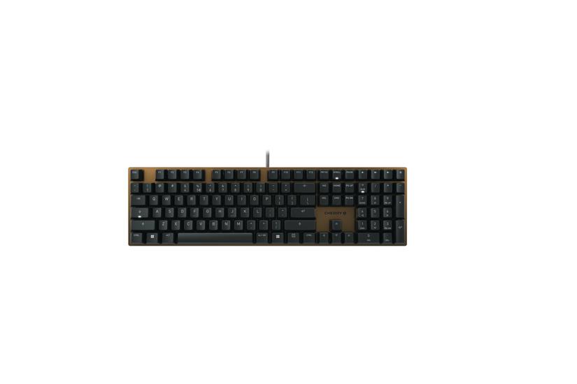 CHERRY KC 200 MX - tastatur - QWERTY - USA med Euro-symbol - sort Indgangsudstyr