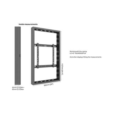 M Pro Series-Encl 49" High Brightness Wa
M Pro-serien-Encl 49" h&ouml;g ljusstyrka Wa