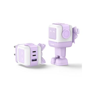 UGREEN Uno RG 65W 3-Port GaN Fast Charger EU purpe