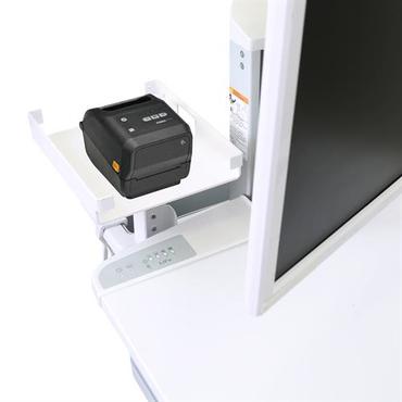 Ergotron komponenter til montering - for printer - hvid