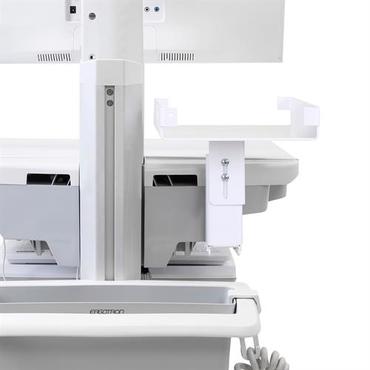 Ergotron komponenter til montering - for printer - hvid