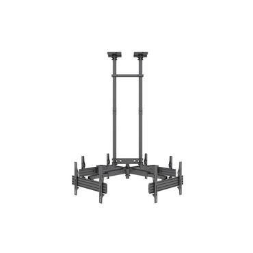 Multibrackets M Pro Series MBC4UHD beslag - for 4 LCD displays - sort