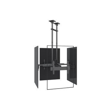 Multibrackets M Pro Series MBC4UHD beslag - for 4 LCD displays - sort