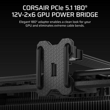CORSAIR 12V-2x6 GPU Power Adapter, Black, Style B