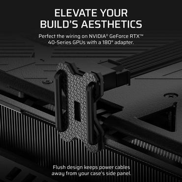 CORSAIR 12V-2x6 GPU Power Adapter, Black, Style B