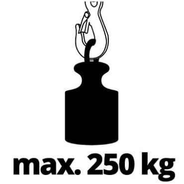 Einhell TC-EH 250 500 W 12 m 125 kg