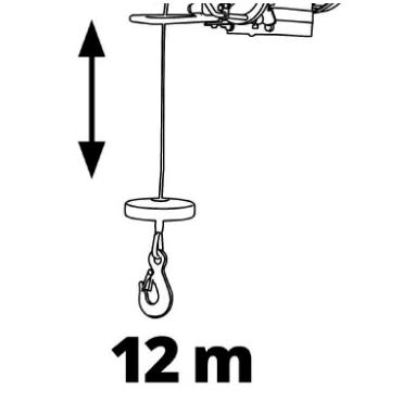Einhell TC-EH 250 500 W 12 m 125 kg