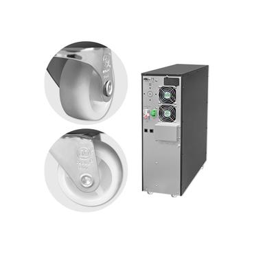 Qoltec - UPS - effektfaktor 1,0, LCD, EPO, online - 6000 Watt - 6000 VA