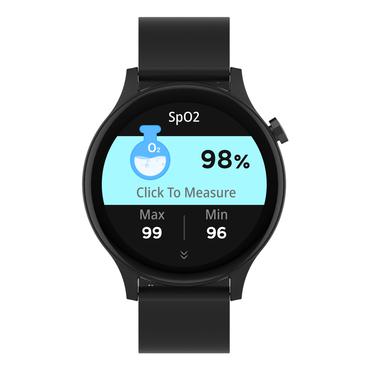 Denver SWC-338B 3,51 cm (1.38") TFT 44.6 mm Digital 240 x 240 pixel Berøringsskærm Sort