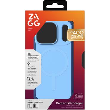 ZAGG Sedona Snap mobiltelefon etui 16 cm (6.3") Cover Bl&aring;