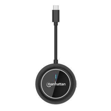 MANHATTAN 1080p Wireless HDMI-Displayadapter + USB-C Sender