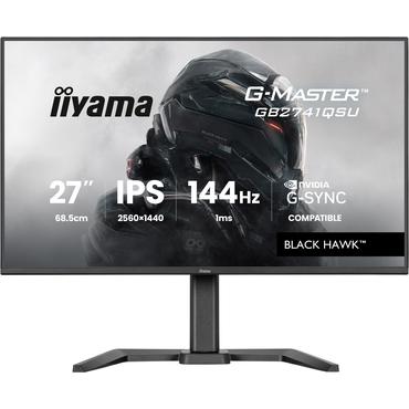 iiyama G-MASTER GB2741QSU-B1 computersk&aelig;rm 68,6 cm (27") 2560 x 1440 pixel 4K Ultra HD LED Sort
