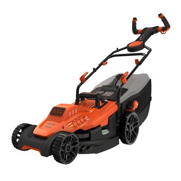 Black & Decker BEMW471ES-QS pl&aelig;neklipper Skubbe pl&aelig;neklipper Vekselstr&oslash;m Sort, Gr&aring;, Orange
