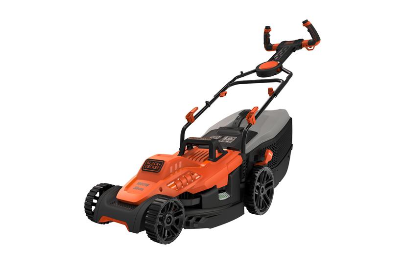 Black & Decker BEMW471ES-QS pl&aelig;neklipper Skubbe pl&aelig;neklipper Vekselstr&oslash;m Sort, Gr&aring;, Orange