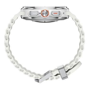 Samsung Galaxy Watch Ultra - titan - smart klocka med marinband - vit - 32 GB - titanvit