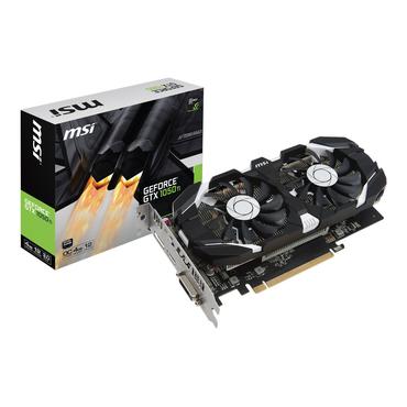 MSI GeForce GTX 1050TI 4GT OC grafikkort