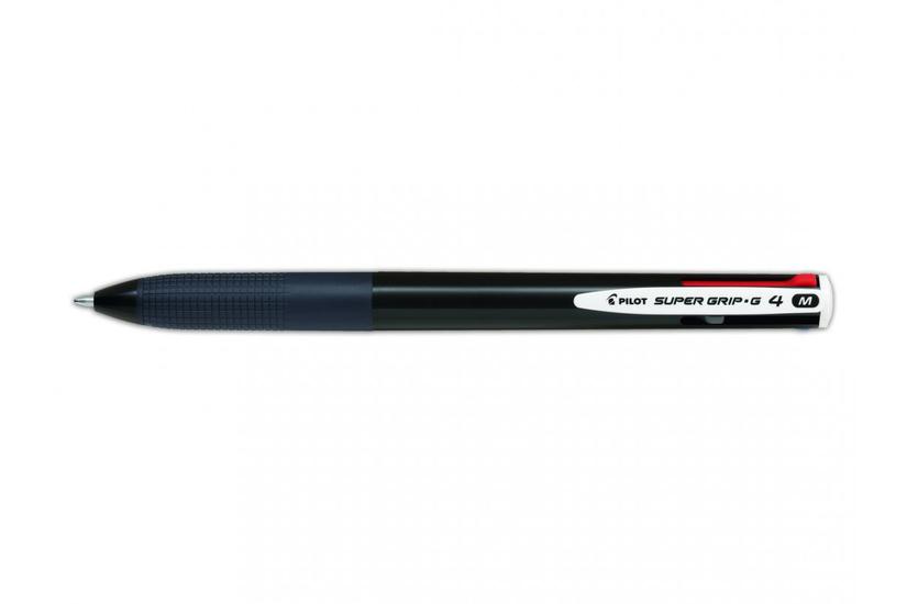 Kuglepen Super Grip G-4 1,0 4 farver sort