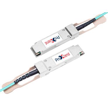 ProXtend PX-QSFP+BOA-00001-CI1 netværkskabel Turkisfarve 1 m