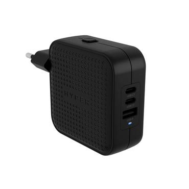 Targus HyperJuice str&ouml;madapter - GaN - USB, 2 x USB-C - 70 Watt