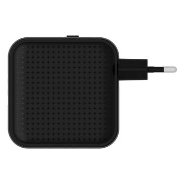 Targus HyperJuice str&ouml;madapter - GaN - USB, 2 x USB-C - 70 Watt