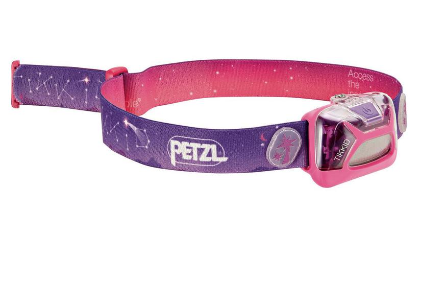 Petzl TIKKID - huvudficklampa - LED - vitt ljus - rosa