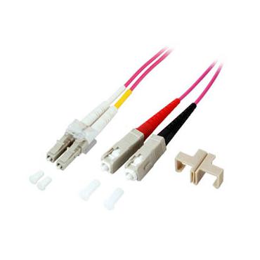 EFB Elektronik O0323.2 InfiniBand og fiberoptisk kabel 2 m LC SC Violet