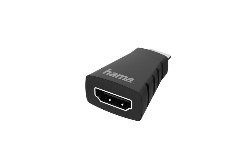 Hama 00200347 kabel k&oslash;nsskifter HDMI Type C (Mini) HDMI Sort