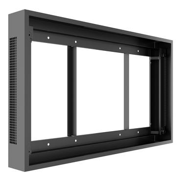 Multibrackets M Pro OH46 F/B monteringssæt - for fladt panel - siderammer - sort