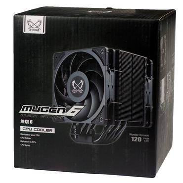 SCYTHE Mugen 6 SCMG-6000 Dual Fan Black Edition CPU K&uuml;hler f&uuml;r AMD/Intel CPU