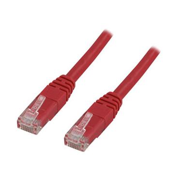 DELTACO patch-kabel - 5 m - r&ouml;d