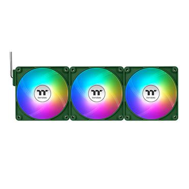 Thermaltake CT120 EX ARGB Sync Cooling Fan Racing Green 3 Pack