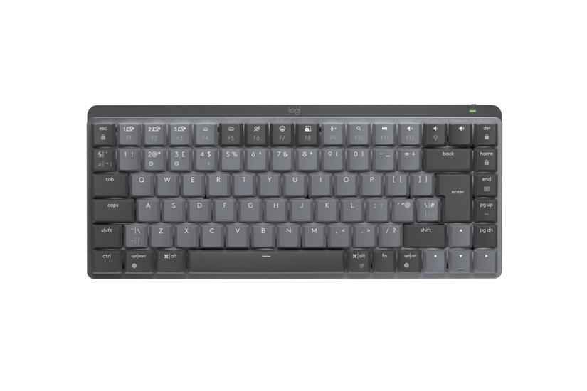 Logitech Master Series MX Mechanical Mini - tangentbord - QWERTY - brittisk - grafit Inmatningsenhet