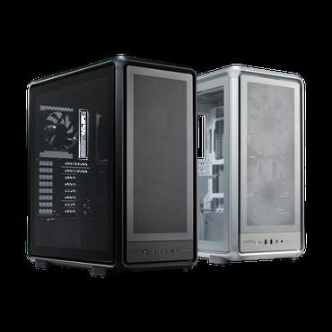 Cooler Master Chassi - Mid-Tower - Mini-ITX, Mini-DTX, micro ATX, ATX, SSI CEB, E-ATX