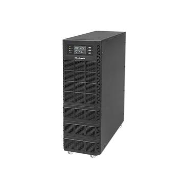 Qoltec - UPS - effektfaktor 1,0, LCD, EPO, online - 10000 Watt - 10000 VA