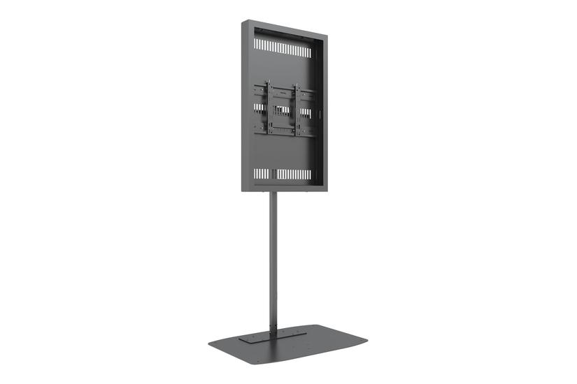 Multibrackets M Pro Series st&auml;ll - f&ouml;r platt panel - singelpol - svart